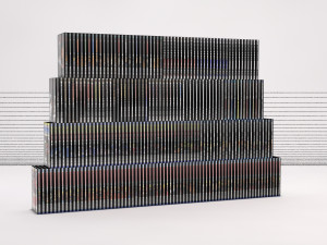 book---manga 3D-Modell