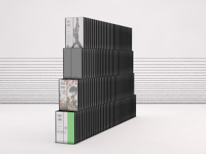 book---manga 3D-Modell