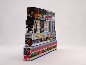 book---manga 3D-Modell
