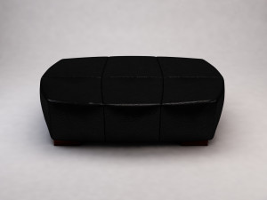 banquette---leather Modello 3D