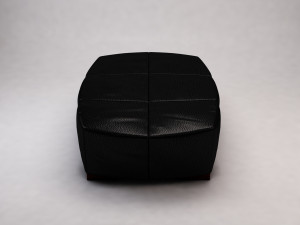 banquette---leather Modello 3D