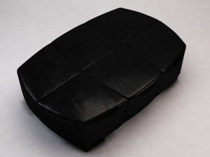 banquette---leather Modello 3D