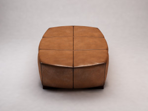 banquette---leather Modello 3D