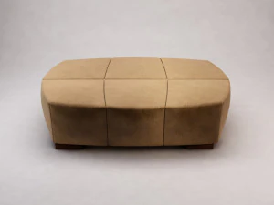 panca --- pelle scamosciata Modello 3D