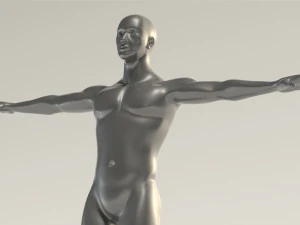 base mesh---man neutral t-pose 3D Model