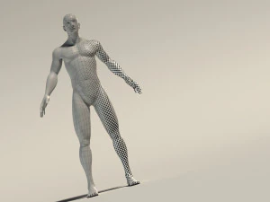 base mesh---man neutral t-pose 3D Model