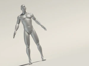 base mesh---man neutral t-pose 3D Model