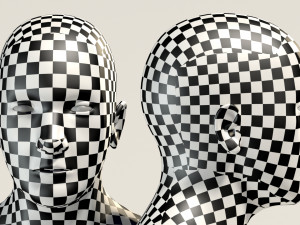 base mesh---man neutral pose 3D Model