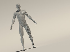 base mesh---man neutral pose 3D Model