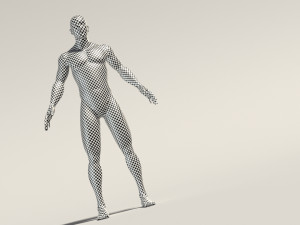 base mesh---man neutral pose 3D Model