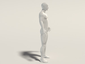 base mesh---man neutral pose 3D Model