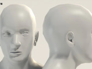 base mesh---man t-pose 3D Model