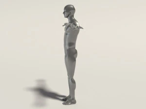 base mesh---man t-pose 3D Model