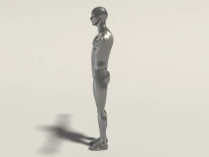 base mesh---man t-pose 3D Model