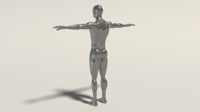 Baby T-Pose (Quad Mesh with 5 Subdivisions) 3D Model by udograf, t pose -  thirstymag.com