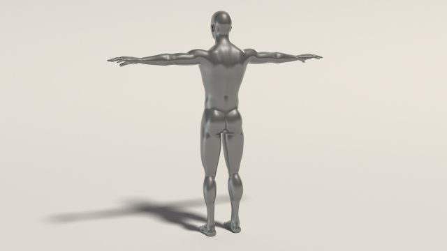 Natural Female and Male in T-Pose Base Mesh BUNDLE by valeriik | 3DOcean
