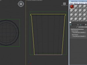 bin---wastepaper basket with iron mesh 3Dモデル