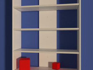 bookcase 3D 模型