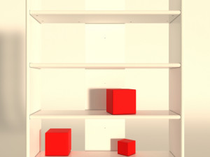bookcase 3D Model