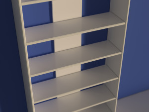 bookcase 3D Model