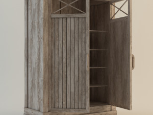 cabinet---driftwood 3D Модель