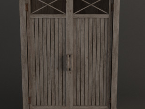 cabinet---driftwood 3D Модель