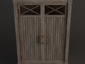 cabinet---driftwood 3D Модель