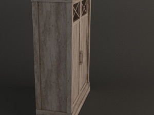 cabinet---driftwood 3D Модель