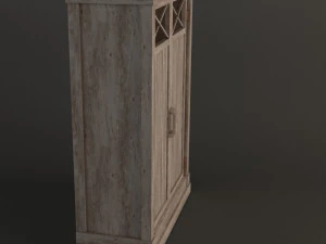 cabinet---driftwood 3D Model