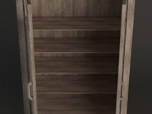 cabinet---driftwood 3D Модель