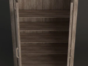 cabinet---driftwood 3D Model