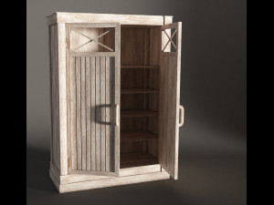 cabinet---driftwood 3D Модель