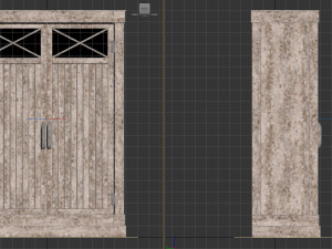 cabinet---driftwood 3D Модель