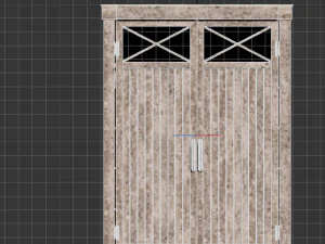 cabinet---driftwood 3D Model