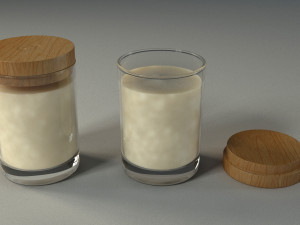 candles 3D 모델