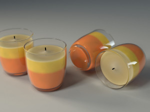 candles 3D 모델
