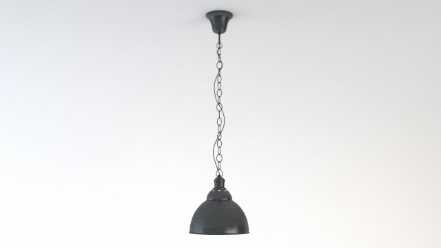ceiling lamp---metal 3d 3D 模型 .c4d .max .obj .3ds .fbx .stl .blend 