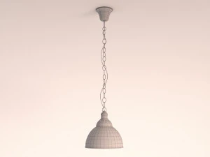 ceiling lamp---metal 3d 3D Model