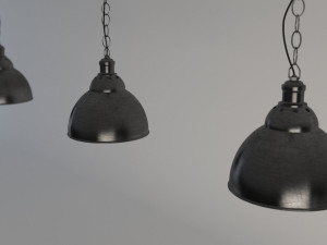 ceiling lamp---metal 3d 3D 模型