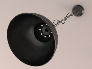ceiling lamp---metal 3d 3D 模型