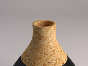 ceramic vase---cork tip Model 3D
