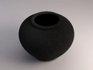 3d ceramic vase---crater model 3D Model