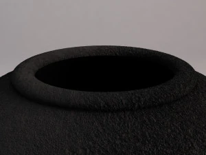 3d ceramic vase---crater model 3D Model