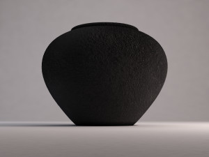 3d ceramic vase---crater model 3D Модель