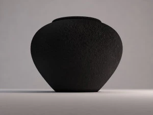 3d ceramic vase---crater model 3D Model