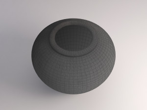 3d ceramic vase---crater model 3D Модель