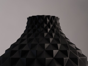 ceramic vase---diamond relief 3D 模型