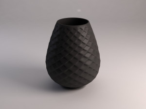 ceramic vase---dragon egg 3D Model