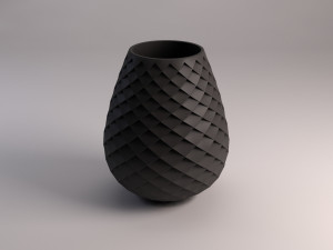 ceramic vase---dragon egg Modelo 3D