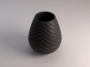 ceramic vase---dragon egg 3D Model